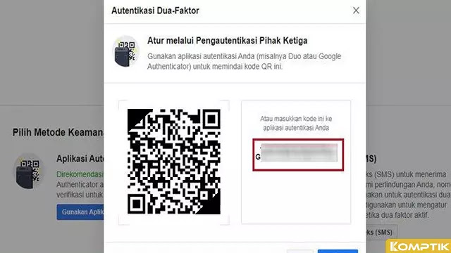 Cara Login Google Authenticator