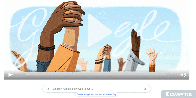 GOOGLE DOODLE International Women27s Day