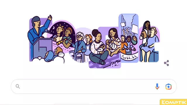 GOOGLE DOODLE International Womens Day