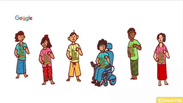 Google Doodle Angklung