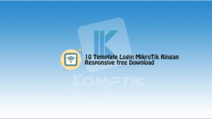 Template Login MikroTik Ringan